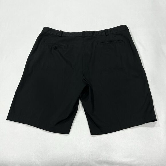 Nike Golf Shorts Men Black Performance Dri Fit Stretch Athletic Chino‎ Size 38 - Picture 3 of 8